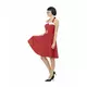 Women's red 50s rockabilly costume, Size: L, image 3