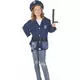 Children's police officer costume with accessories, Size: 3-4 years (92-104 cm), image 3
