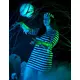 Scary zombie prisoner costume for women, Size: Medium, image 4