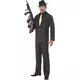 Men's striped Charleston gangster costume, Size: Large, image 4