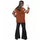 Men's nature hippie costume, Size: X-Large, image 4