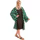 Rutete manga kimono-kostyme for voksne, Størrelse: X-Large, bilde 3