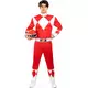 Rødt Power Ranger-kostyme for voksne, Størrelse: X-Large, bilde 3