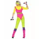 80s aerobics teacher costume for women, Size: Small, image 4