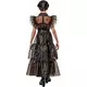 Wednesday Addams Ball Gown Costume for Kids, Size: 14-16 years (158 to 170 cm), image 3