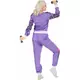 Women's 80s tracksuit costume, Size: Large, image 4
