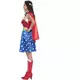 Klassisk Wonder Woman-kostyme for kvinner, Størrelse: Large, bilde 3