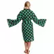 Rutete manga kimono-kostyme for voksne, Størrelse: Small, bilde 4