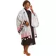 Voksen sommerfugl manga kimono kostyme, Størrelse: X-Small, bilde 4