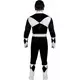 Svart Power Ranger-kostyme for voksne, Størrelse: X-Large, bilde 4
