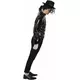 Michael Jackson voksen svart jakke, Størrelse: X-Small, bilde 4